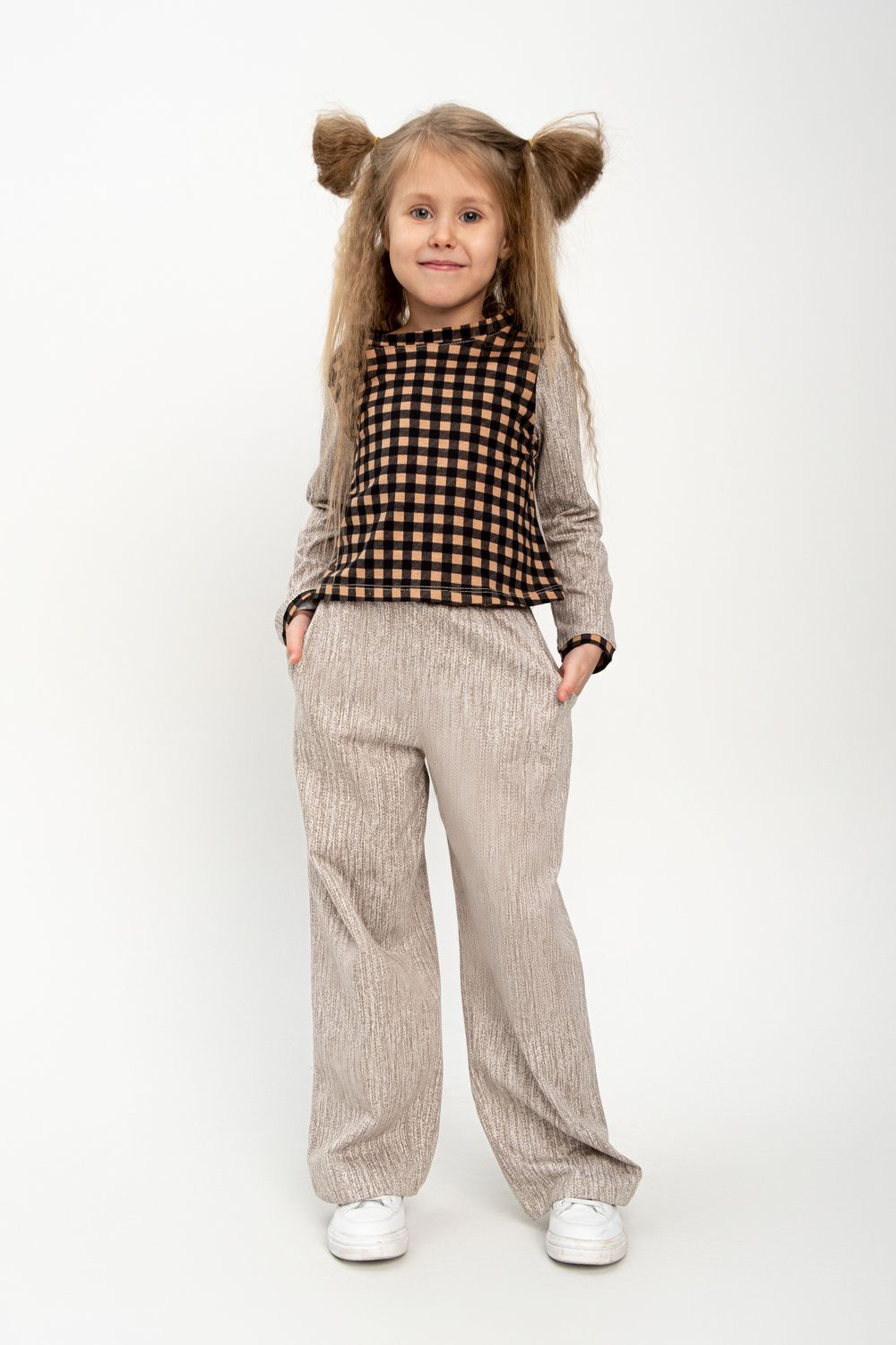 Брюки Амели - бежевый