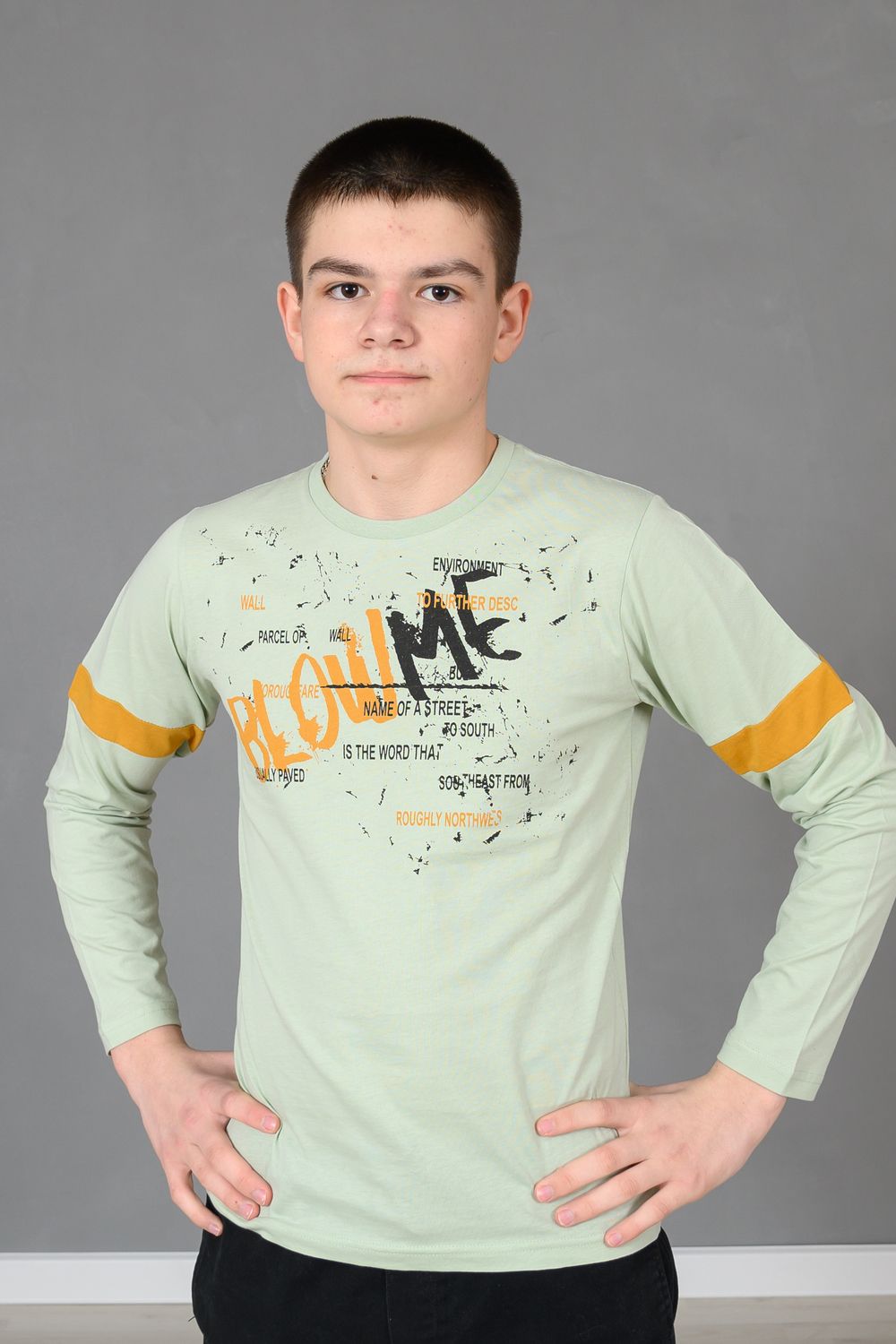 Футболка 83020 подростковая - ментол