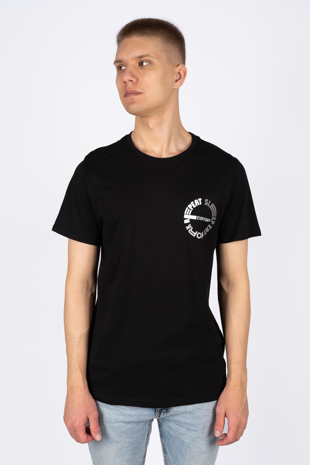 Футболка мужская 54202 - черный