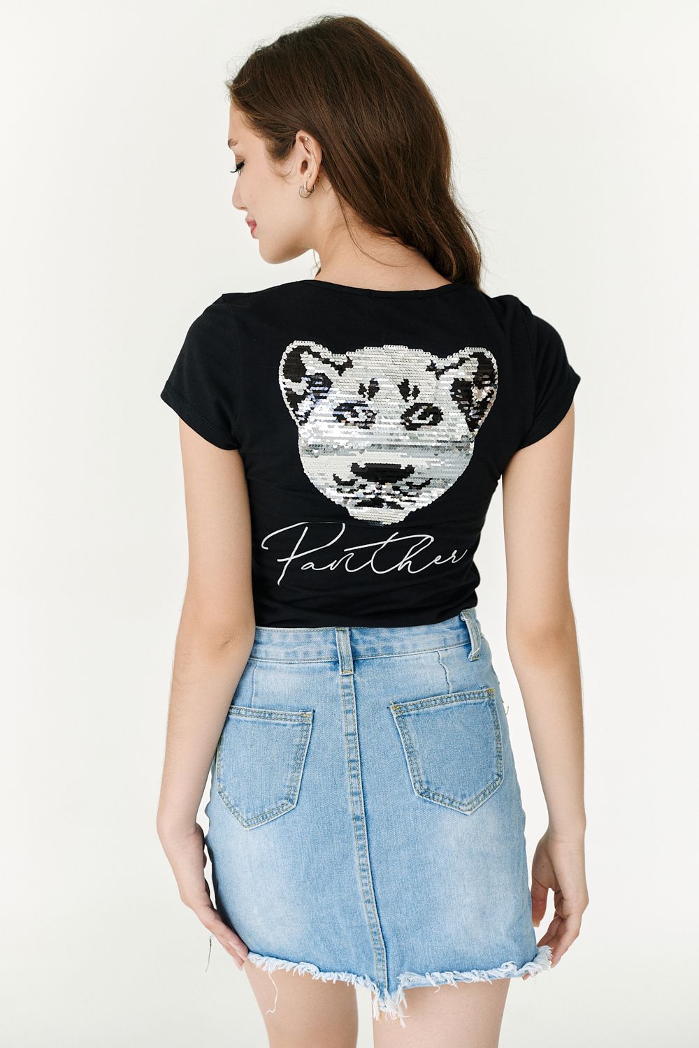 Футболка 7117 - черный