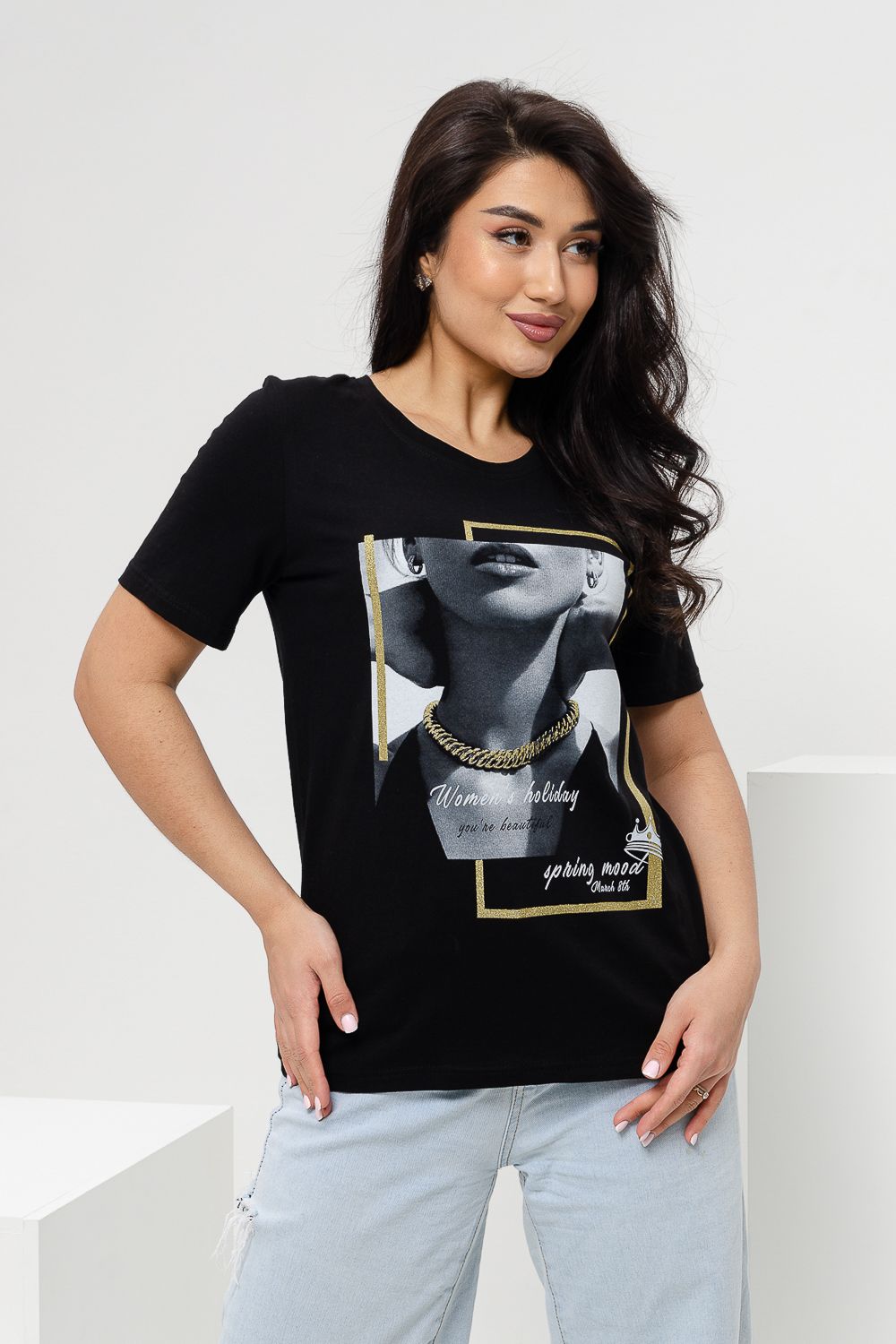 Футболка 11840 - черный