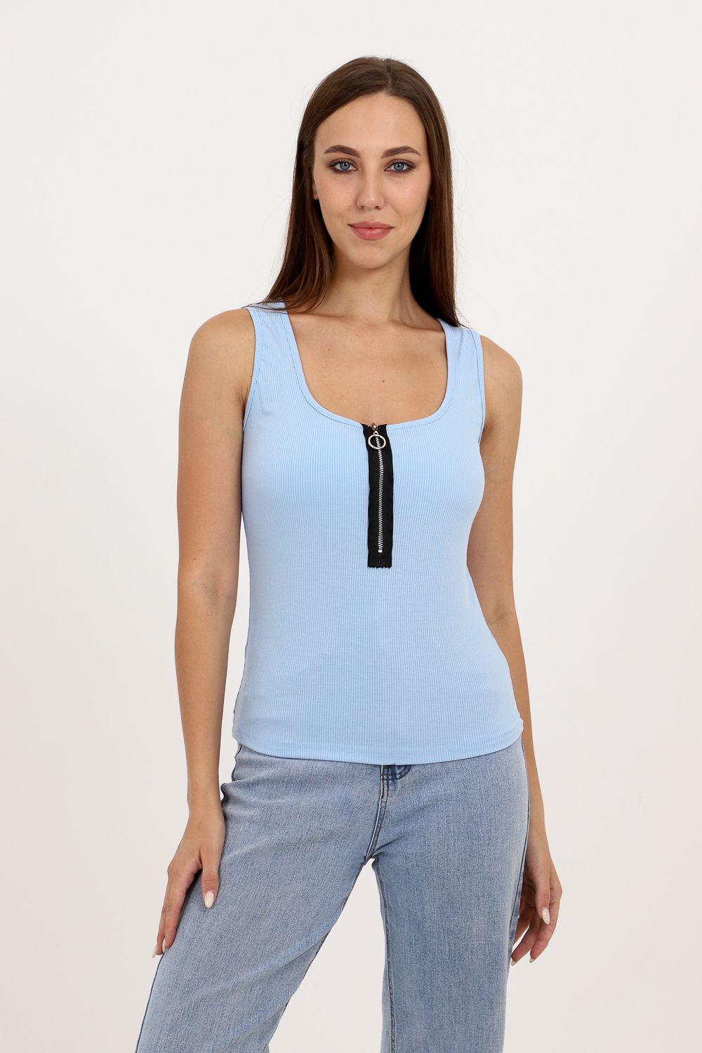 Майка 8276 - голубой