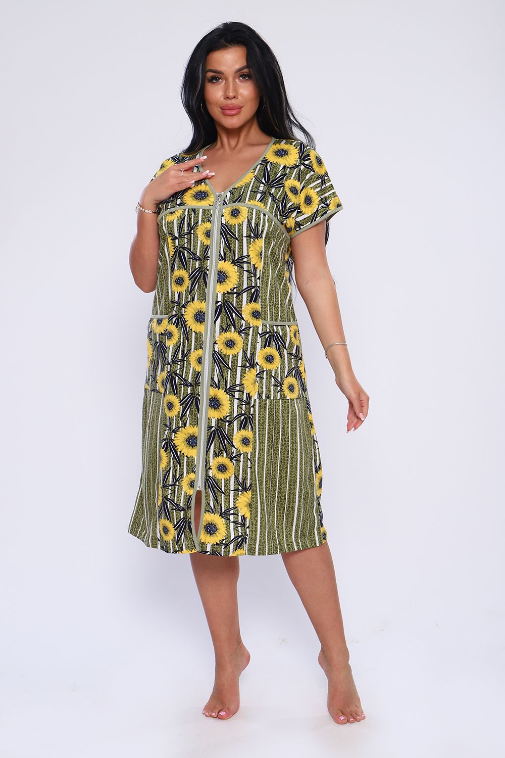 Халат Самшит - оливковый