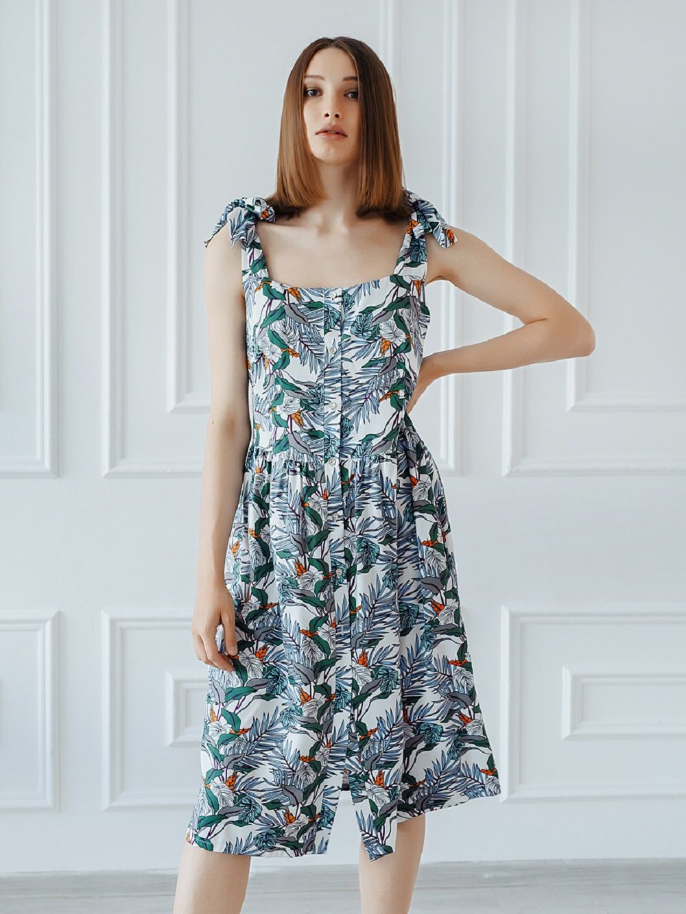 Платье Ямайка - белый