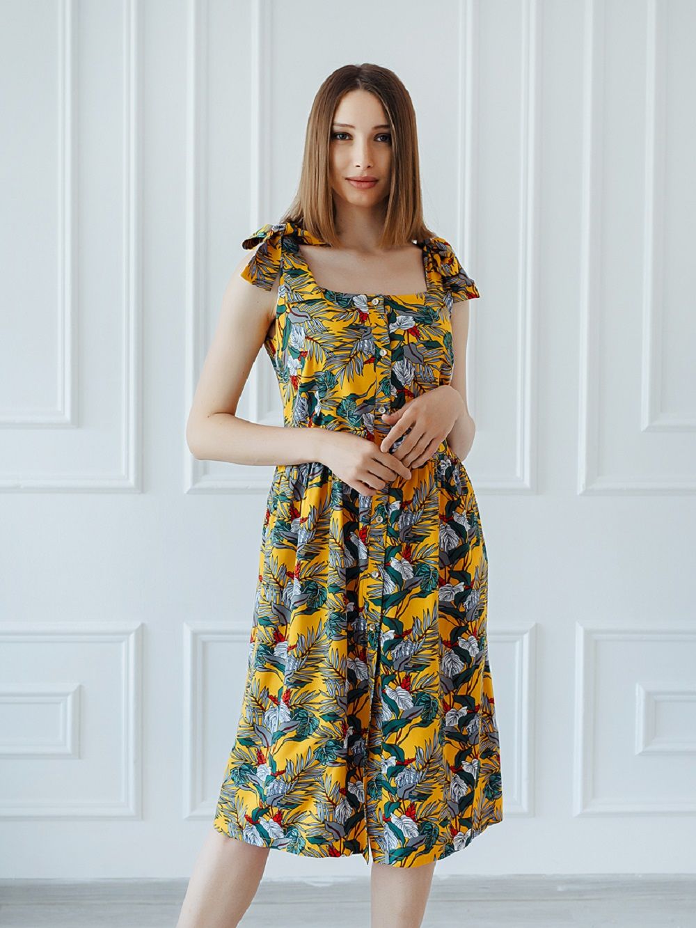 Платье Ямайка - желтый