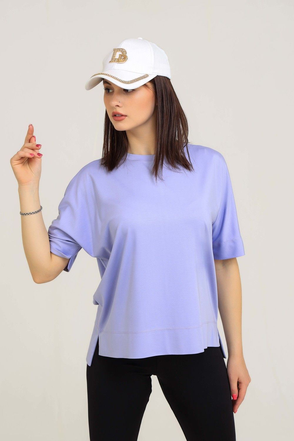 Футболка (джемпер) 1305 - сиреневый