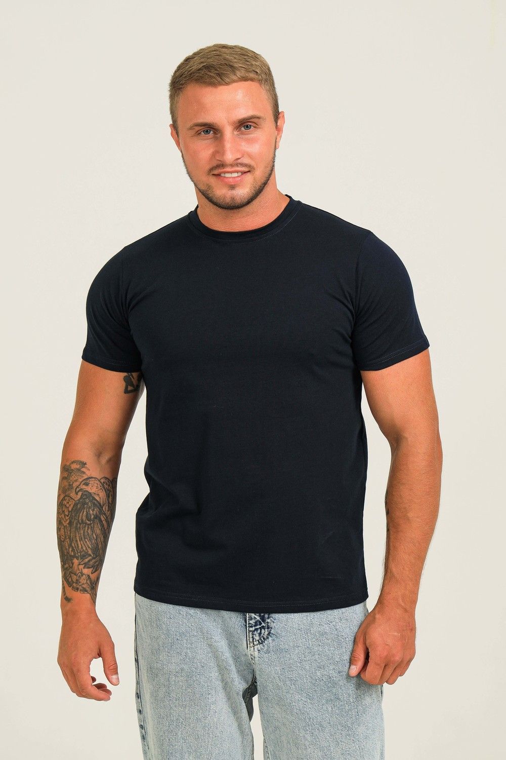 Футболка 50549 - темно-синий