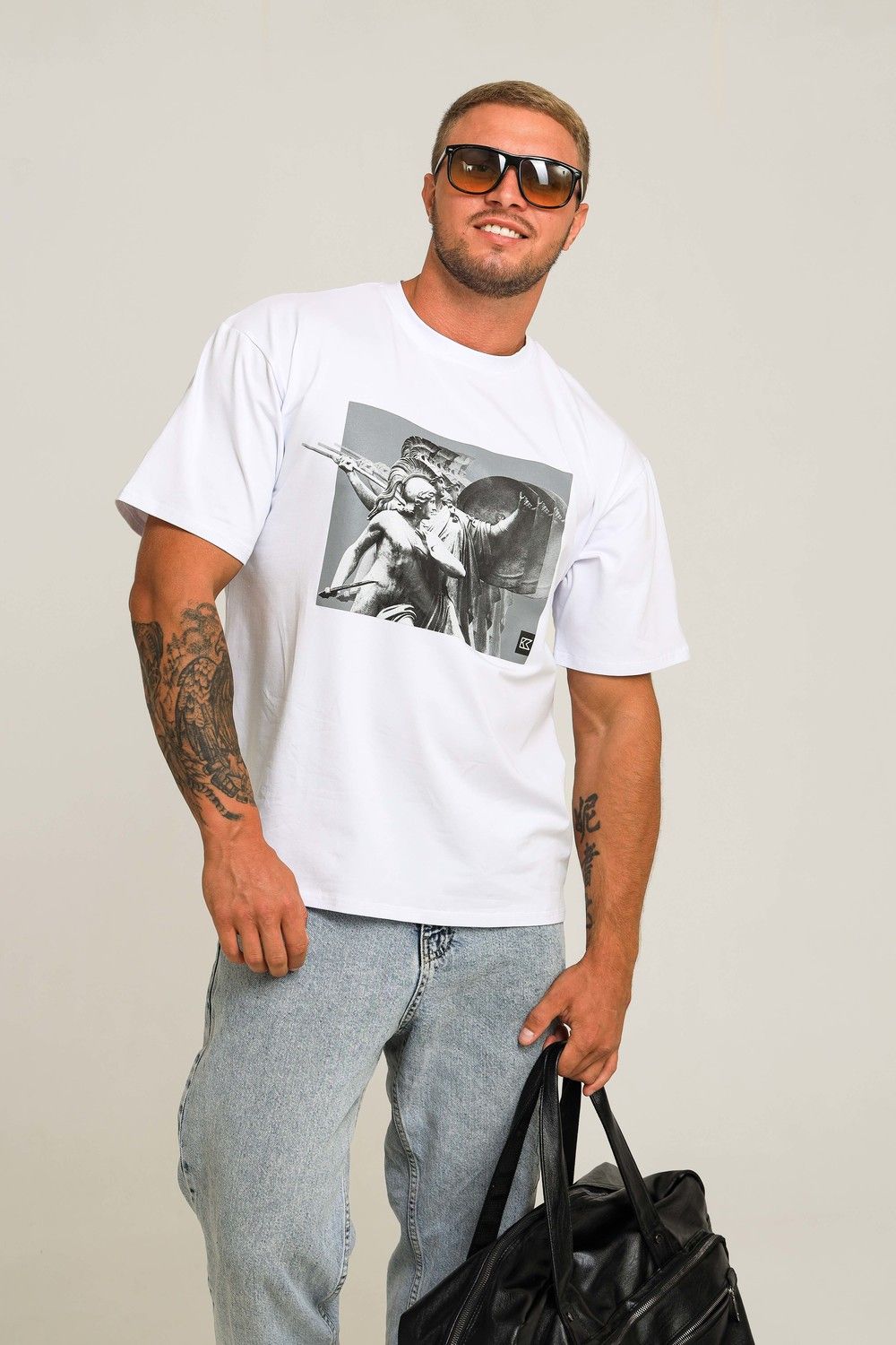 Футболка мужская K&M 88504 - белый