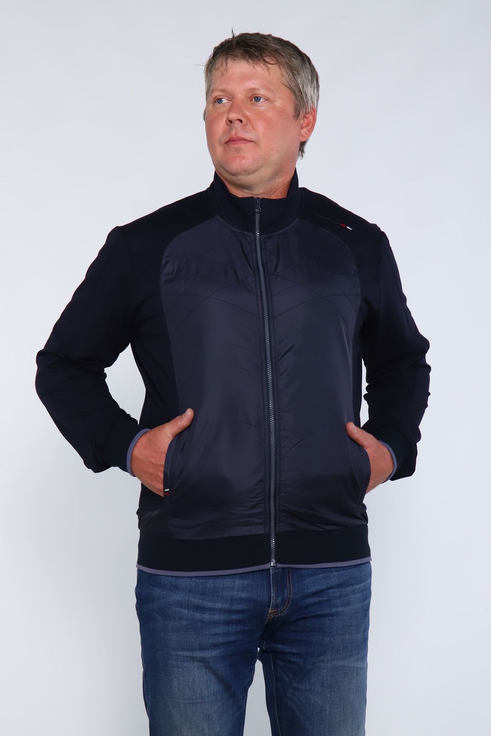 Толстовка 22257 - темно-синий