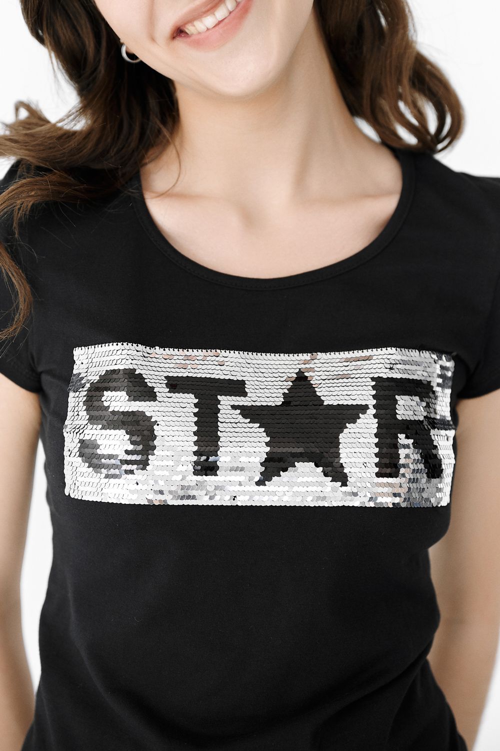 Футболка 7079 - черный