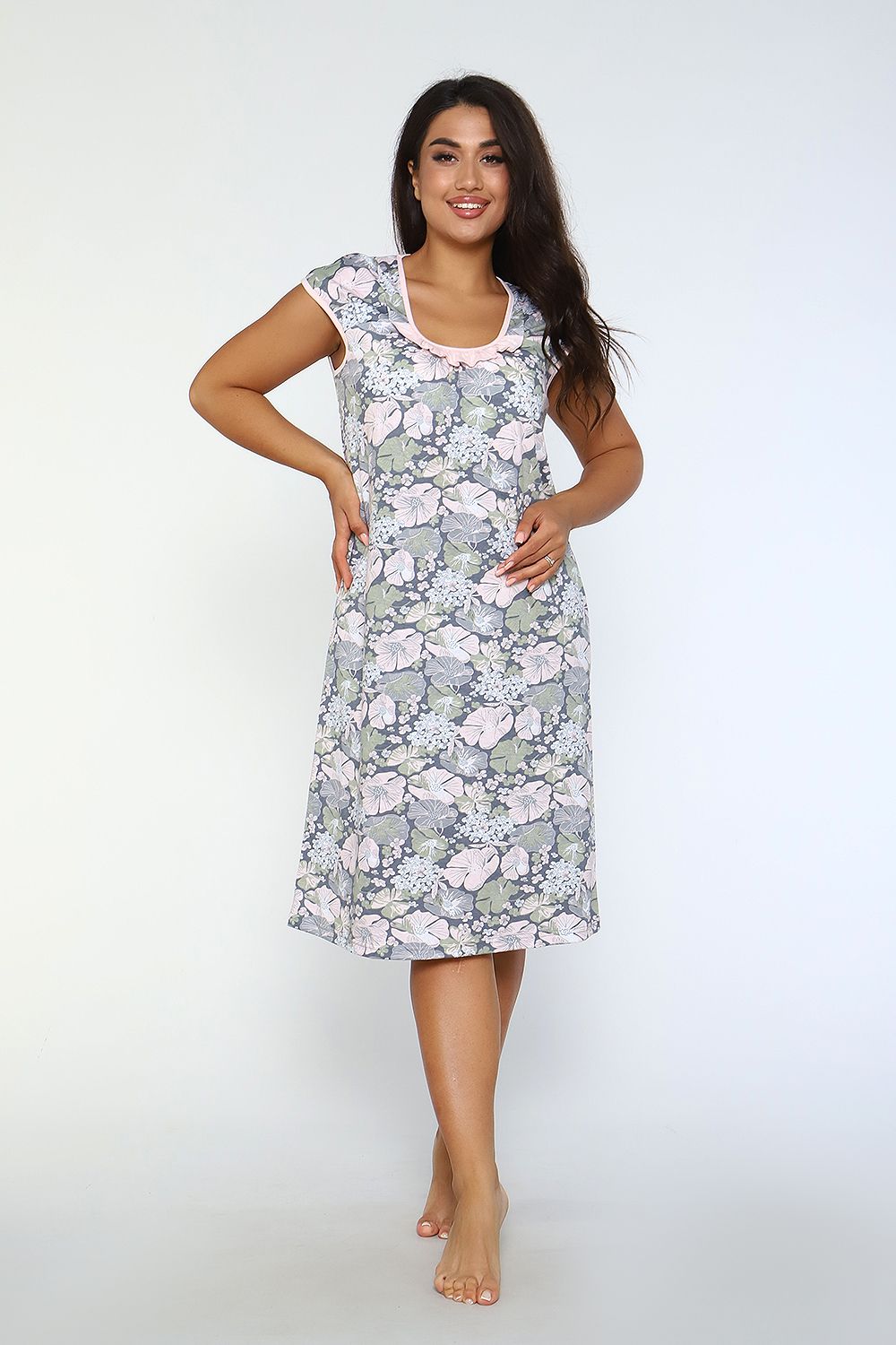 Сорочка Безупречность - серый