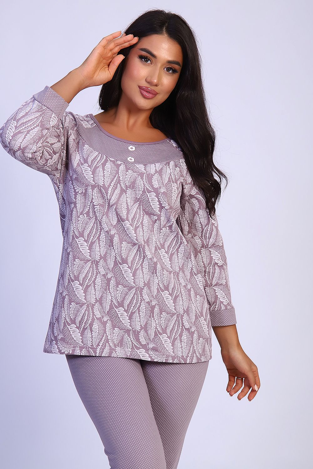 Пижама Дженис - капучино