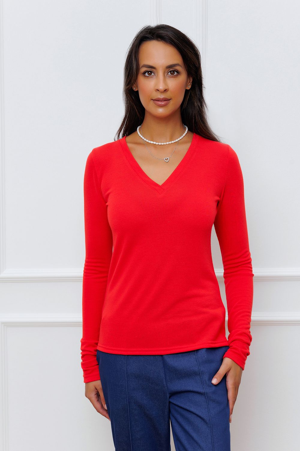 Лонгслив Raposa женский 358 - коралл