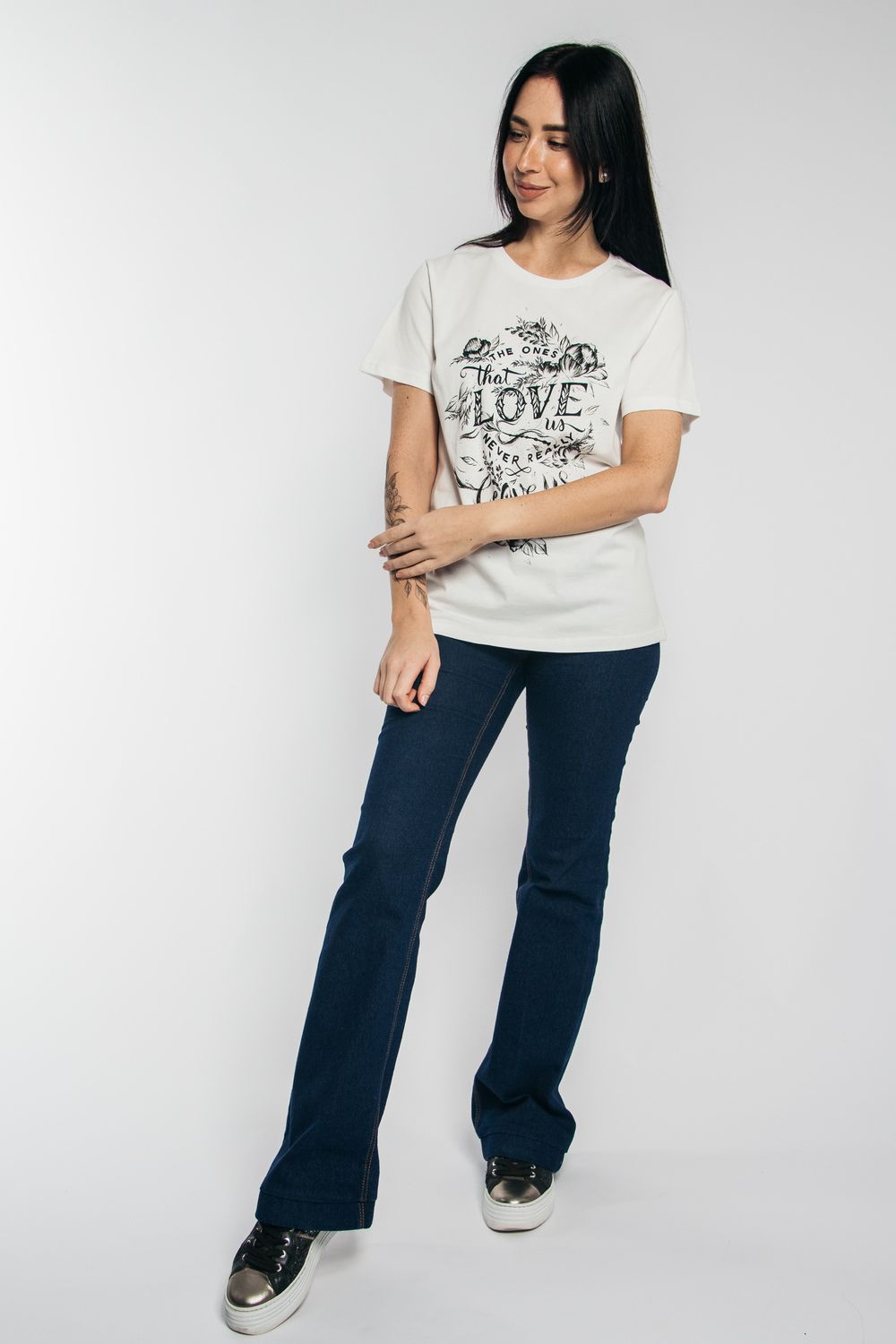 Футболка женская 53260 - молочный