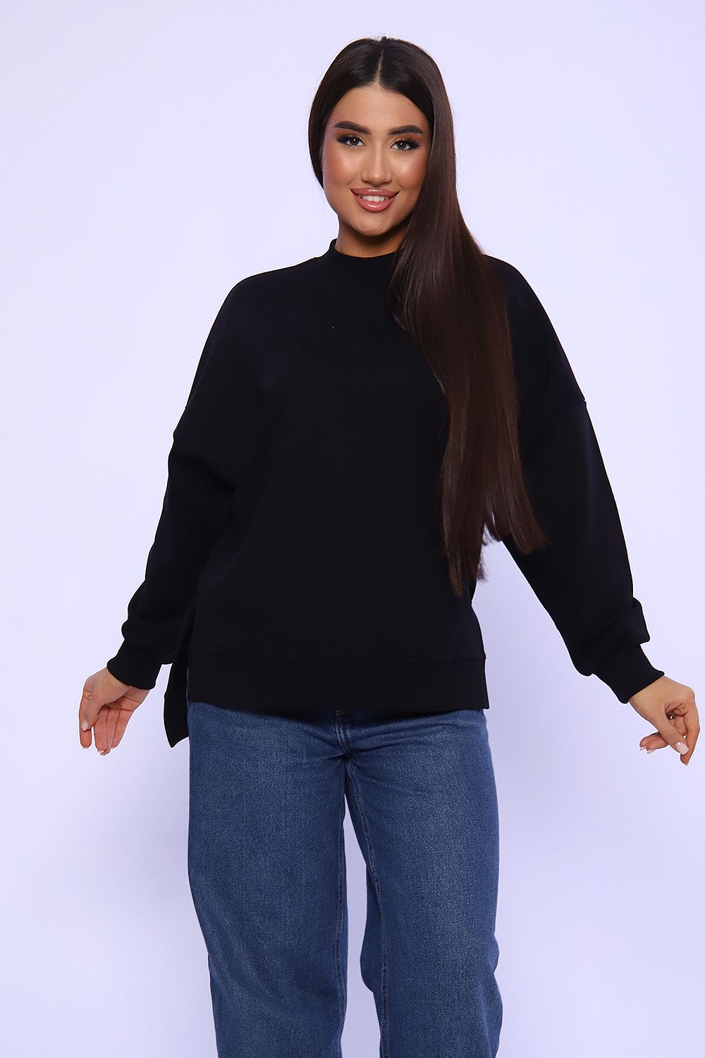 Свитшот 55072 - черный