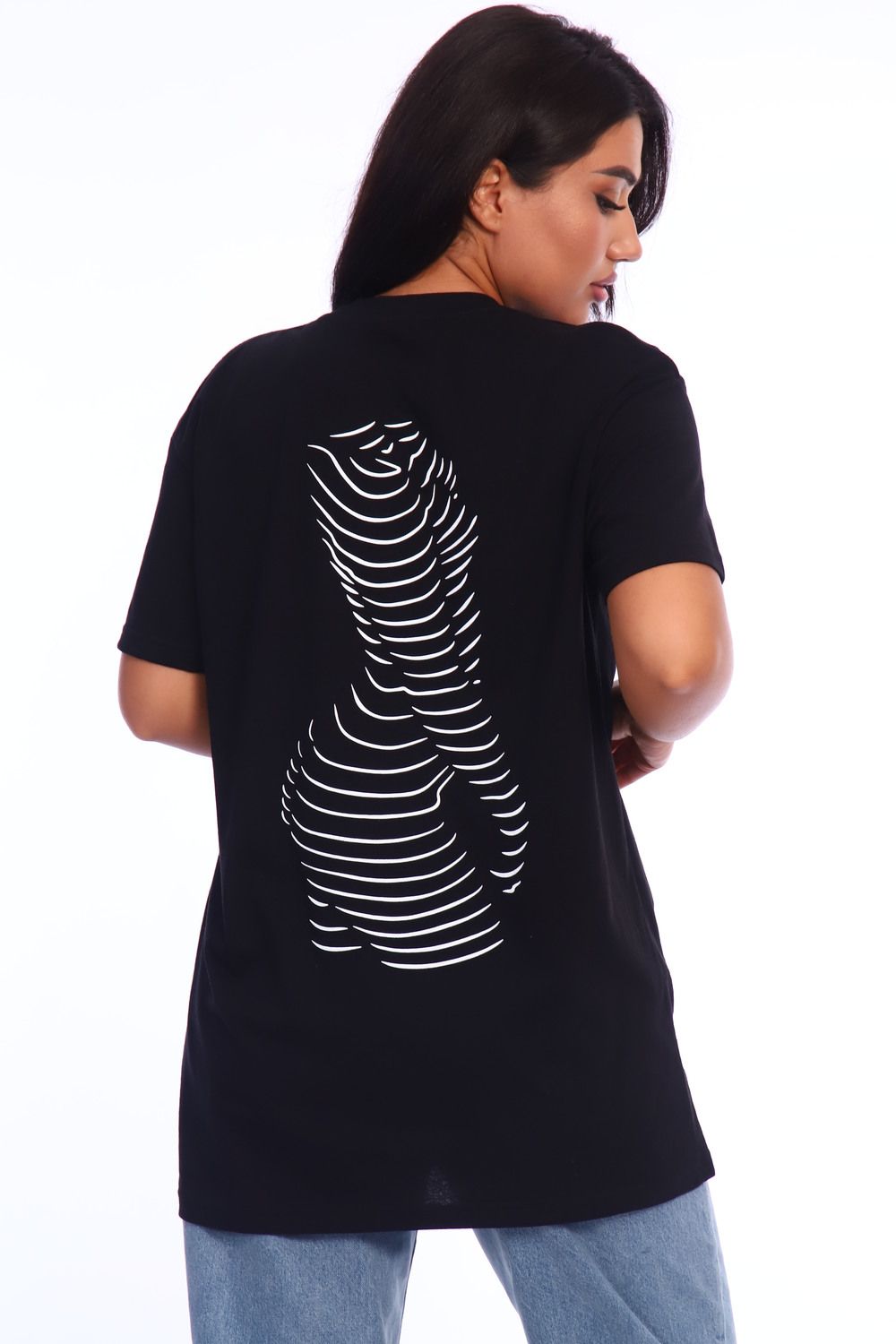 Футболка женская 89452 - черный