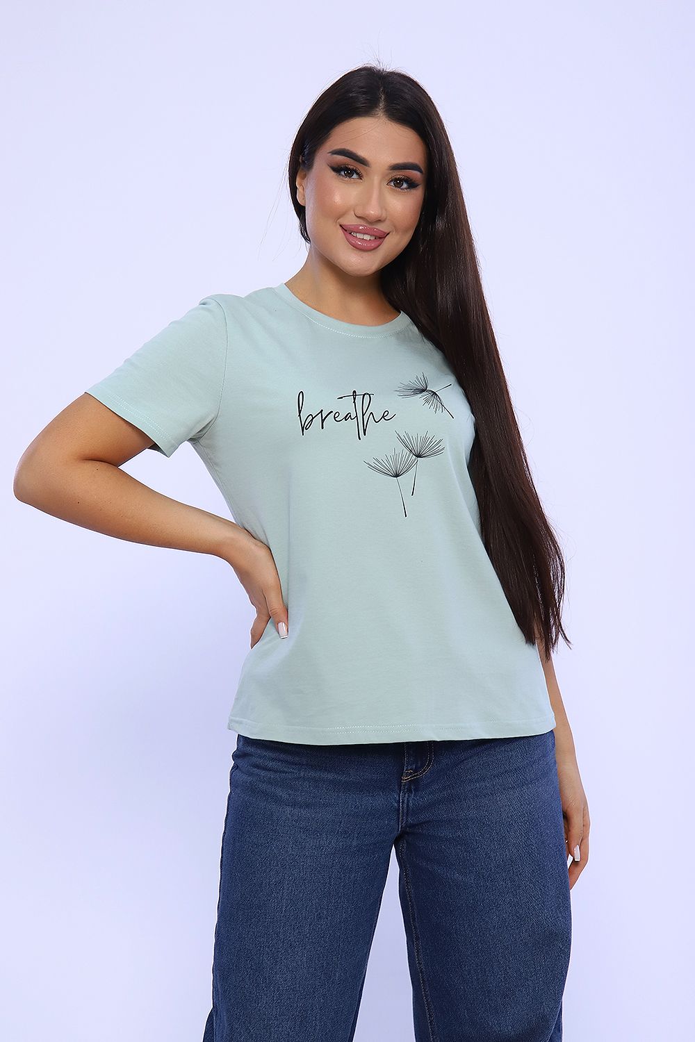 Футболка 55080 - ментол