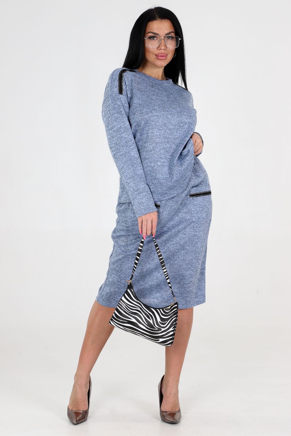 Костюм 31777 - голубой