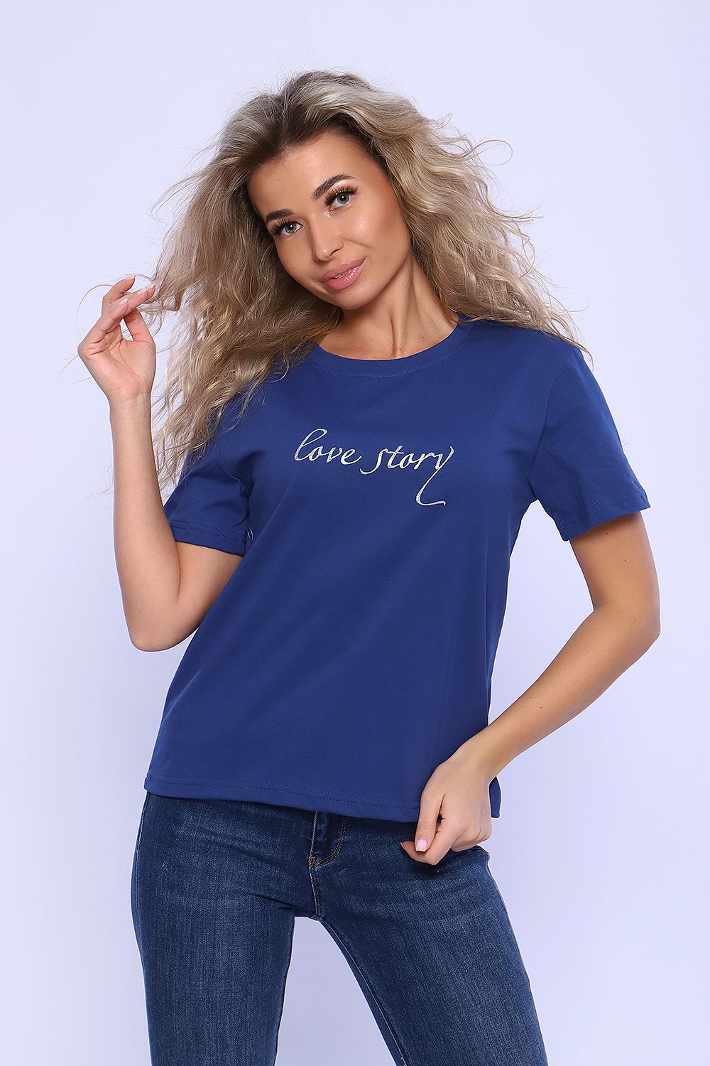 футболка 70087 - индиго