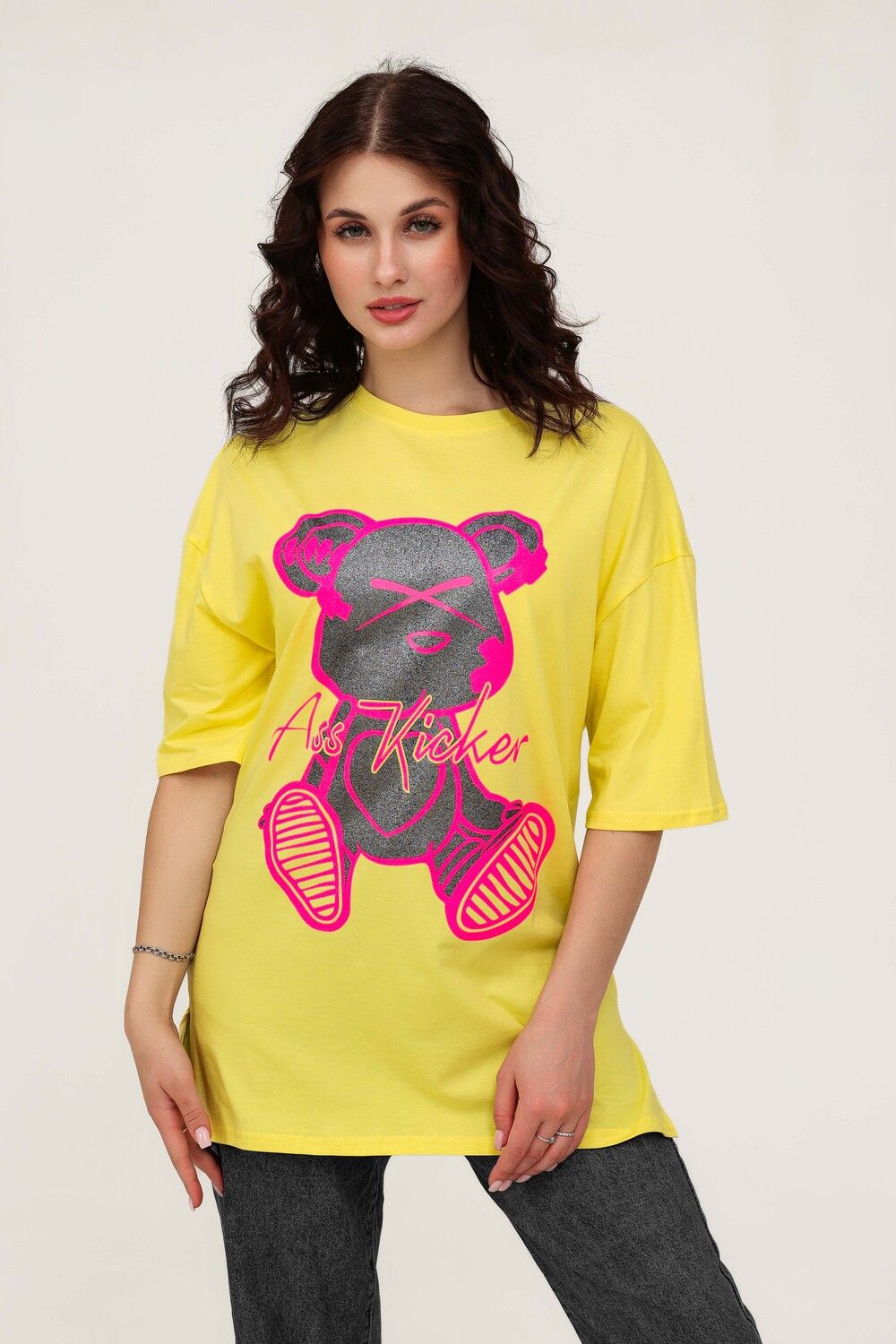 Футболка женская 50553 - желтый