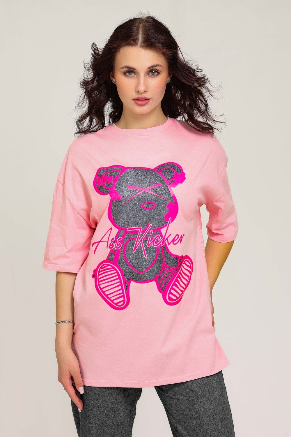 Футболка женская 50553 - розовый