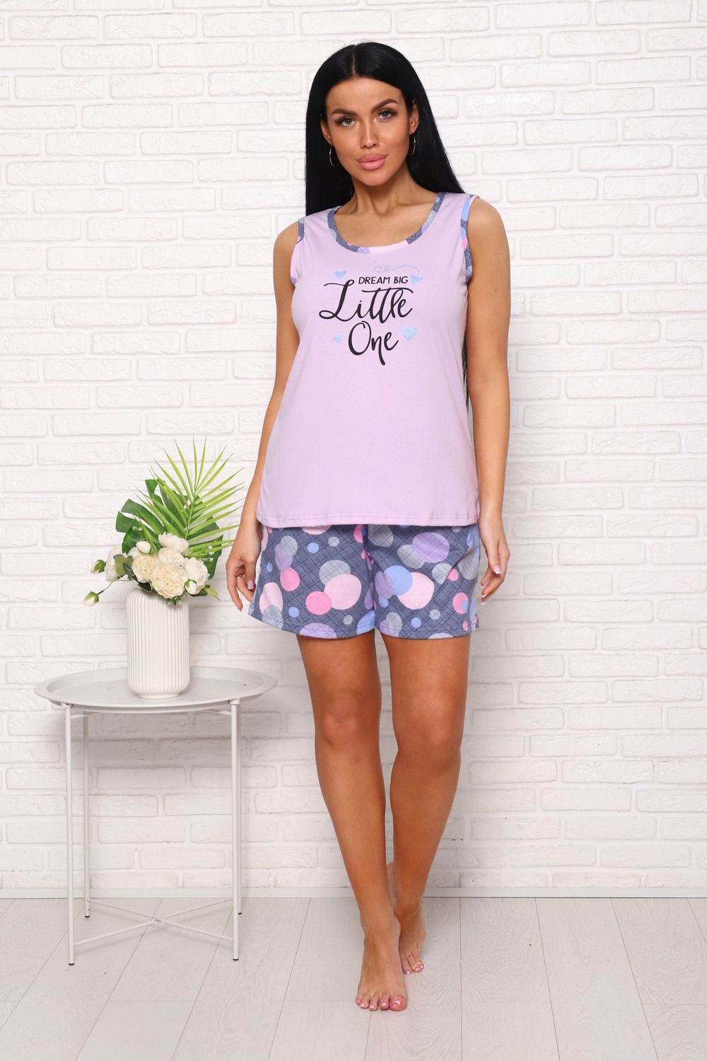 №087 Пижама женская - розовый