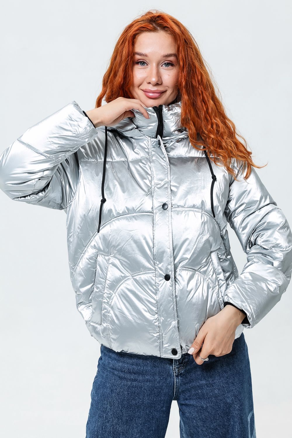 Куртка 28035 - серый