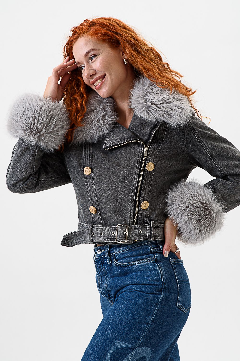 Куртка 28037 - черный