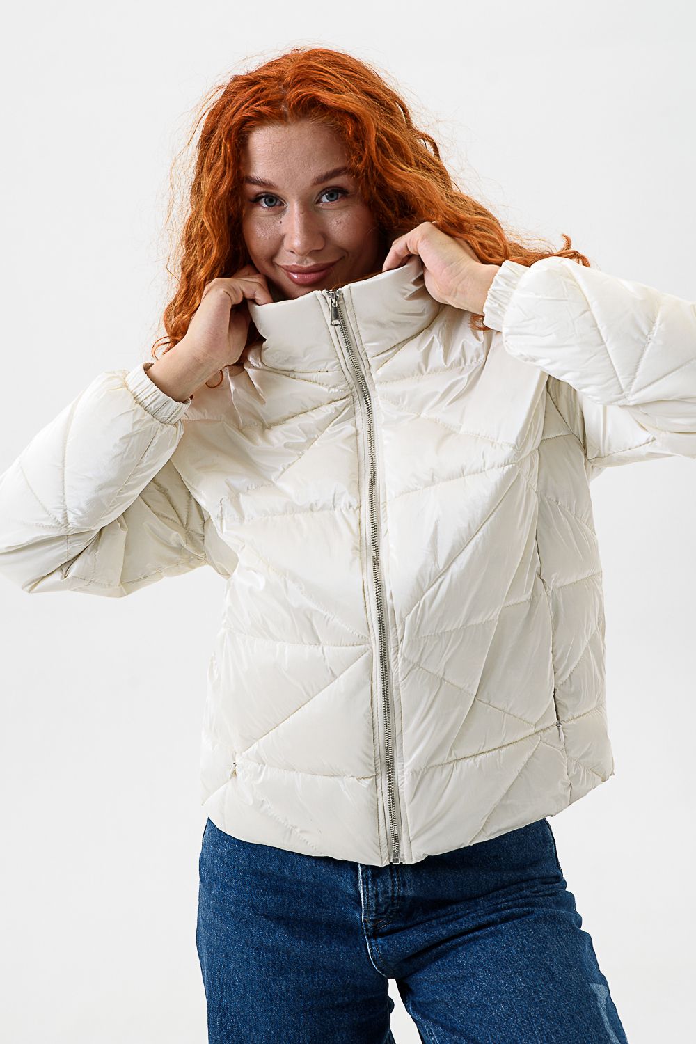 Куртка 28038 - молочный