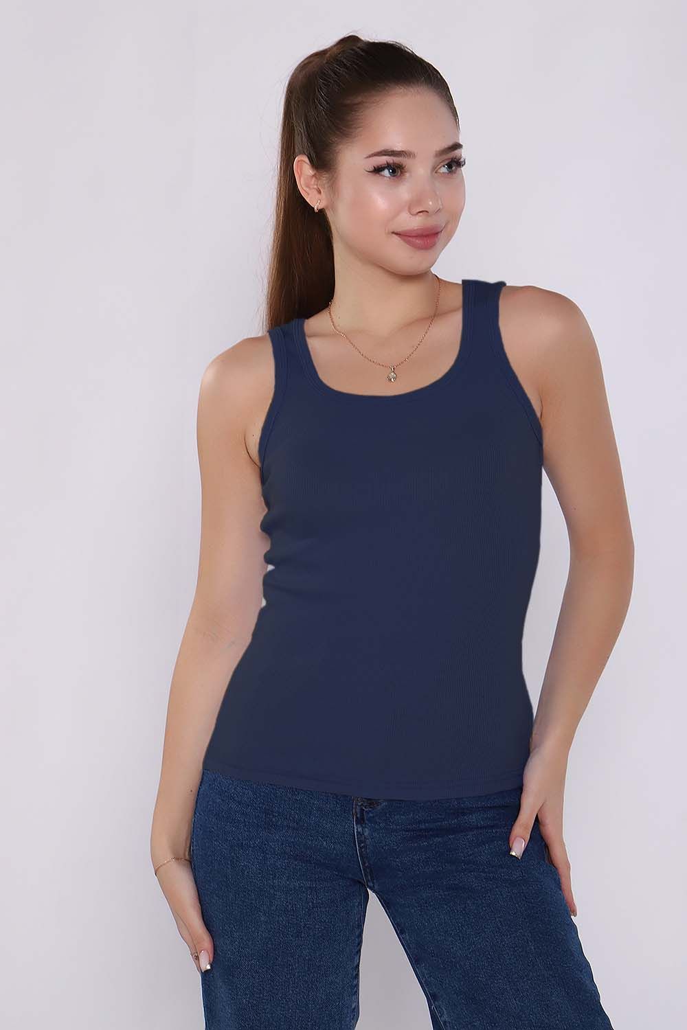 Майка 86035 - темно-синий