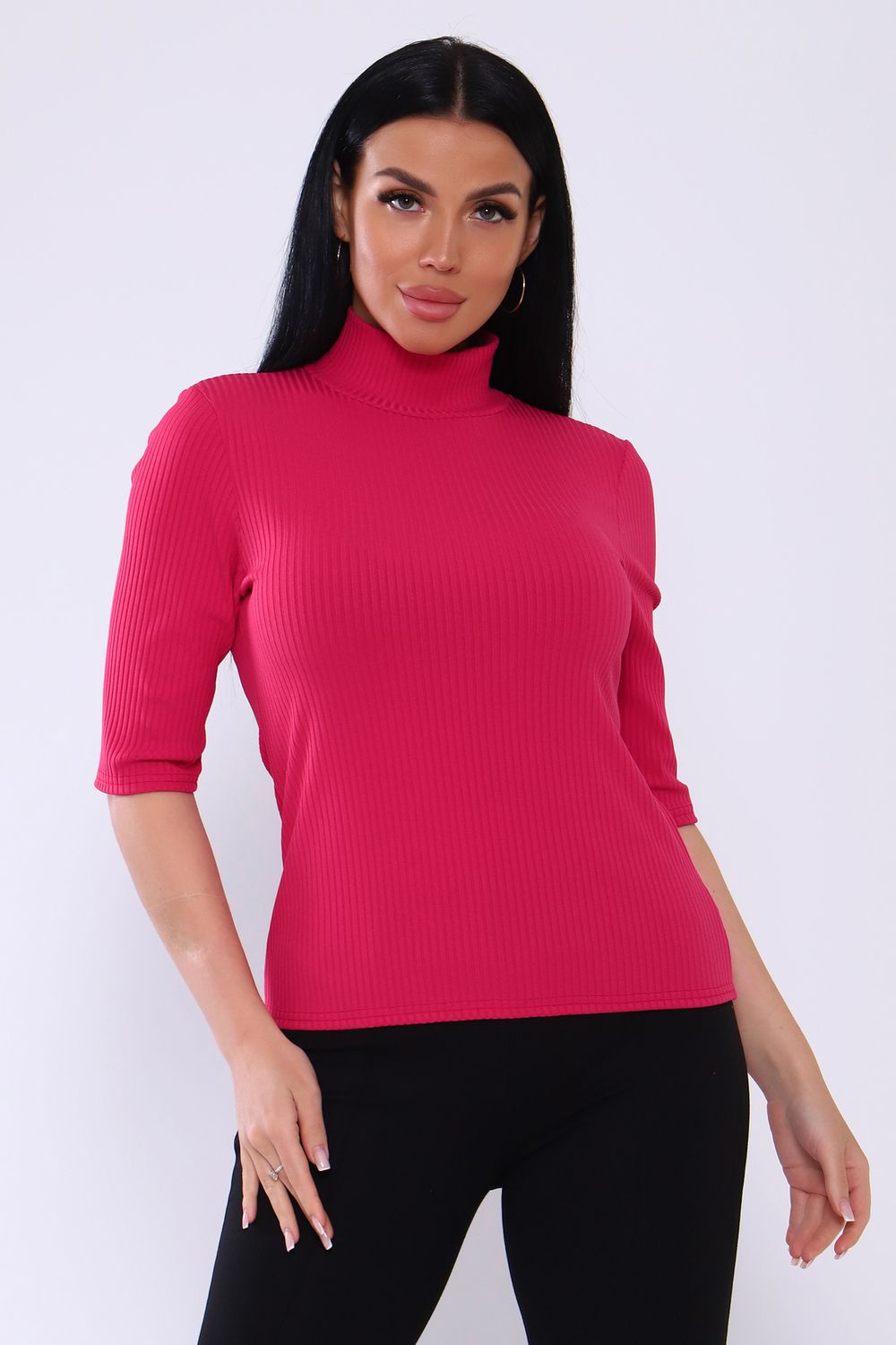 Водолазка 24674 - фуксия