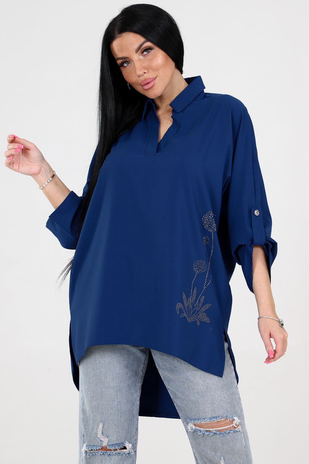 Туника женская 31806 - синий