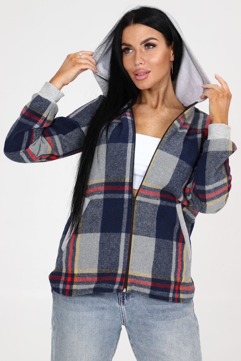 Толстовка 52274 - синий