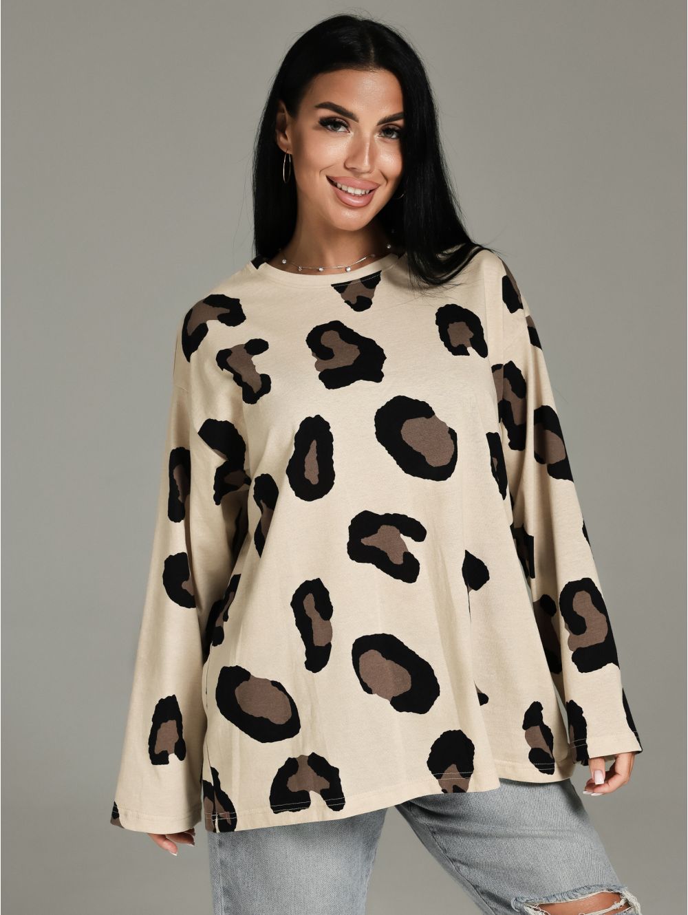 Лонгслив женский Ванда (экрю)