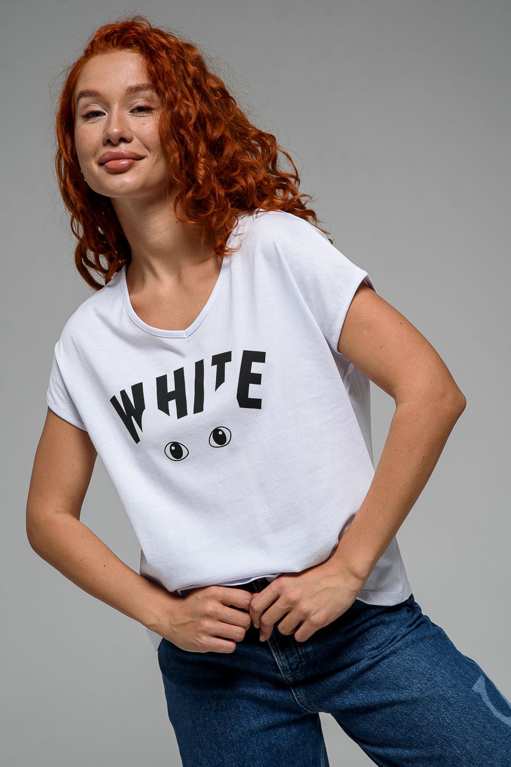 Футболка 7158 - белый+White