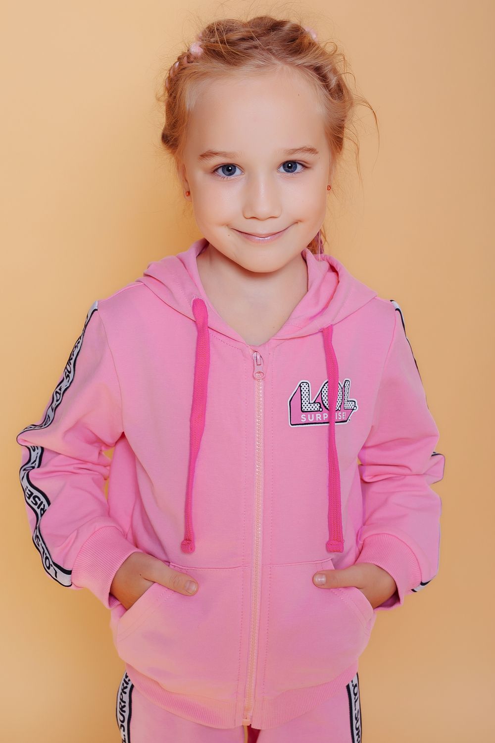 Толстовка 22730 детская LOL Surprise - розовый