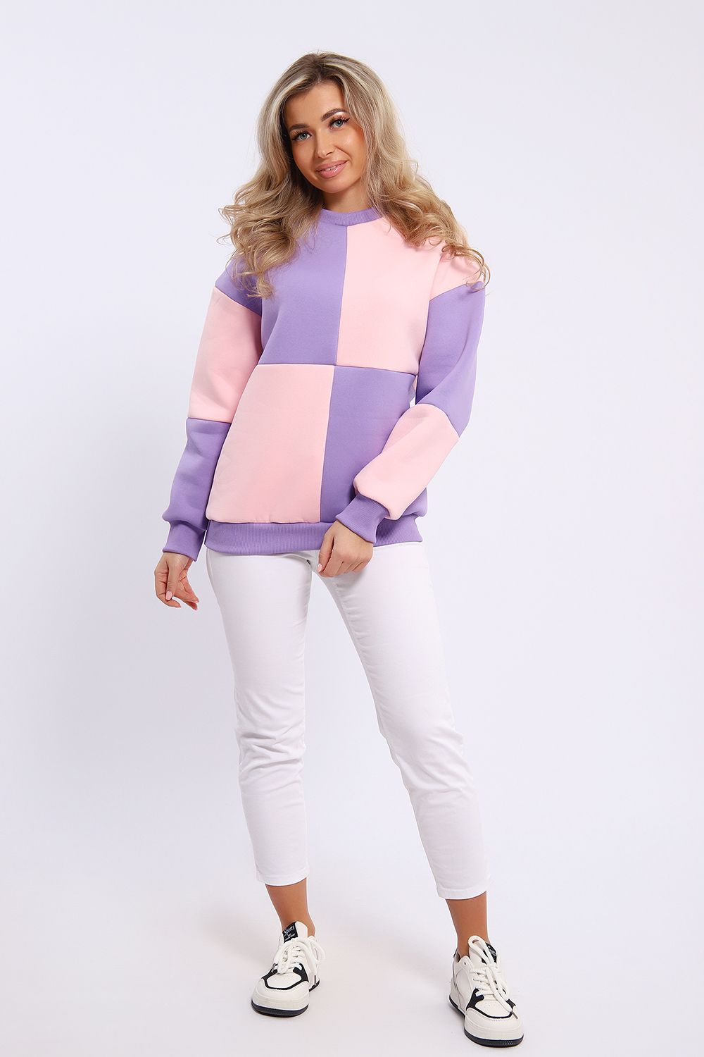 Толстовка 21055 - сиреневый