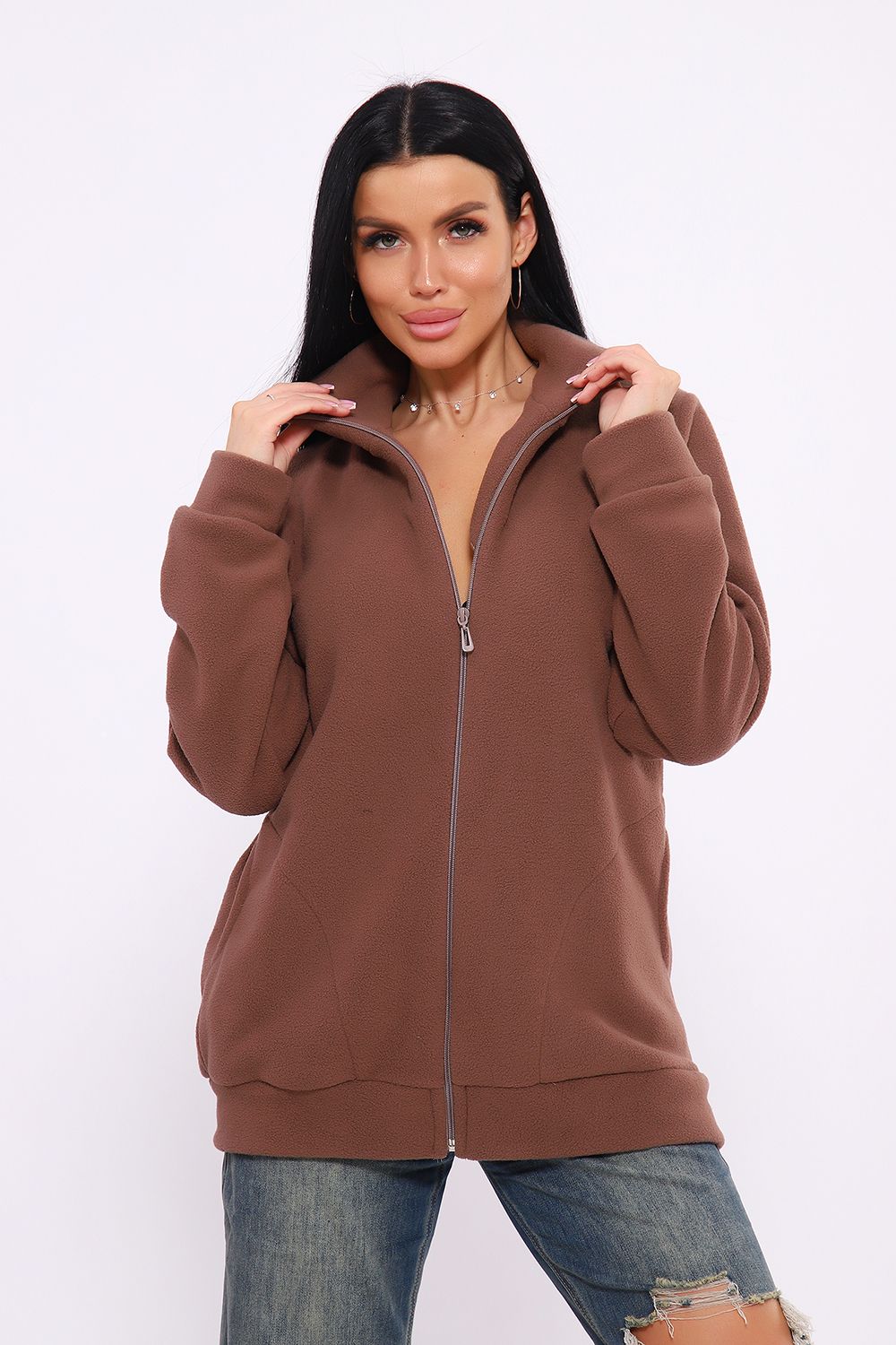 Толстовка флисовая 002 - капучино