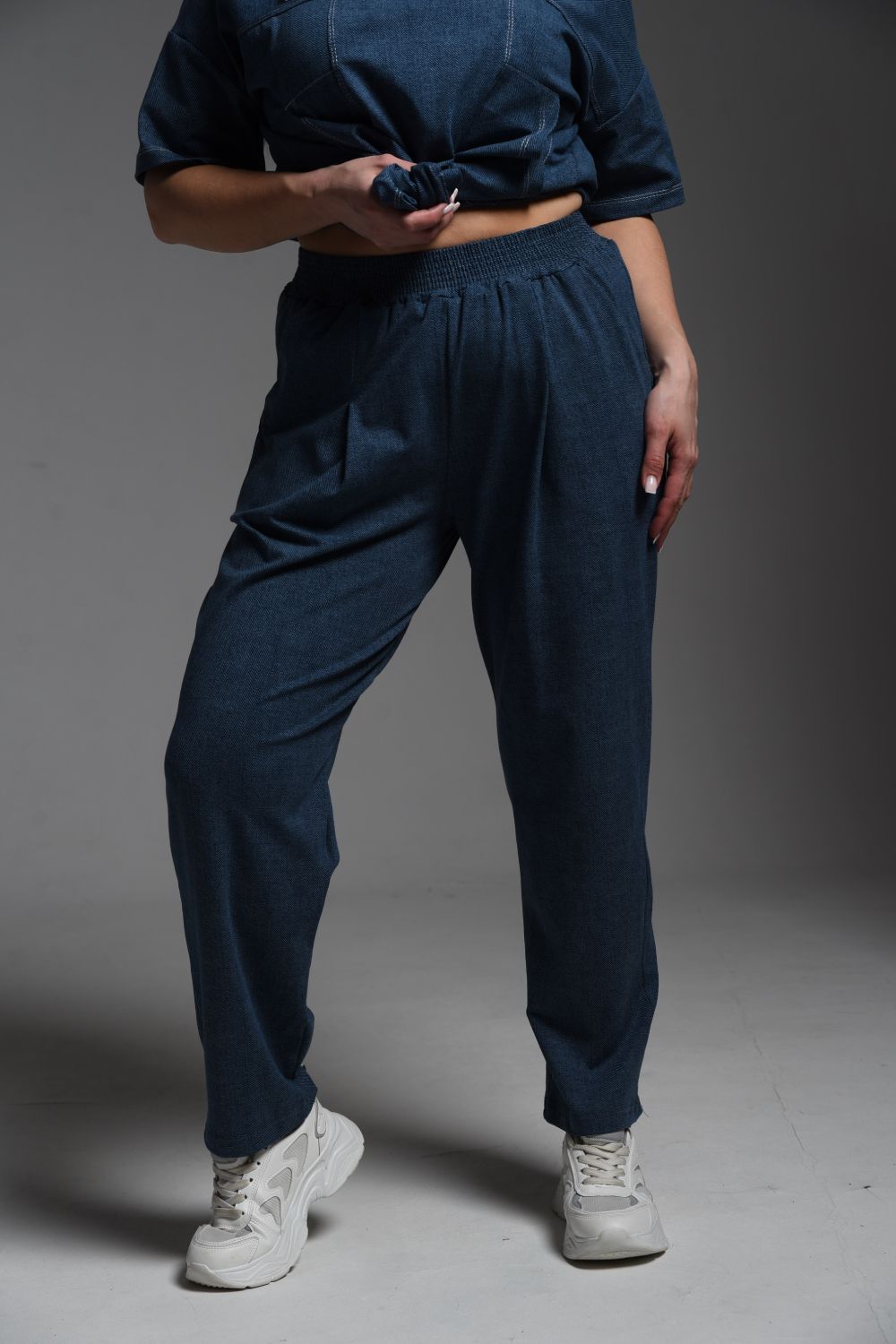 Брюки женские 8498 - джинс