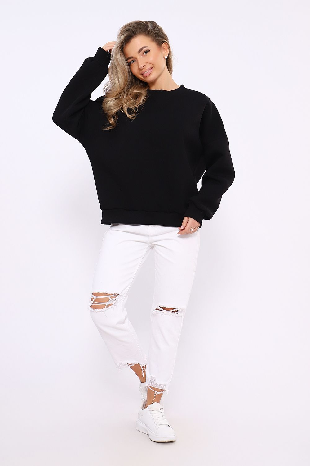 Свитшот 21062 - черный