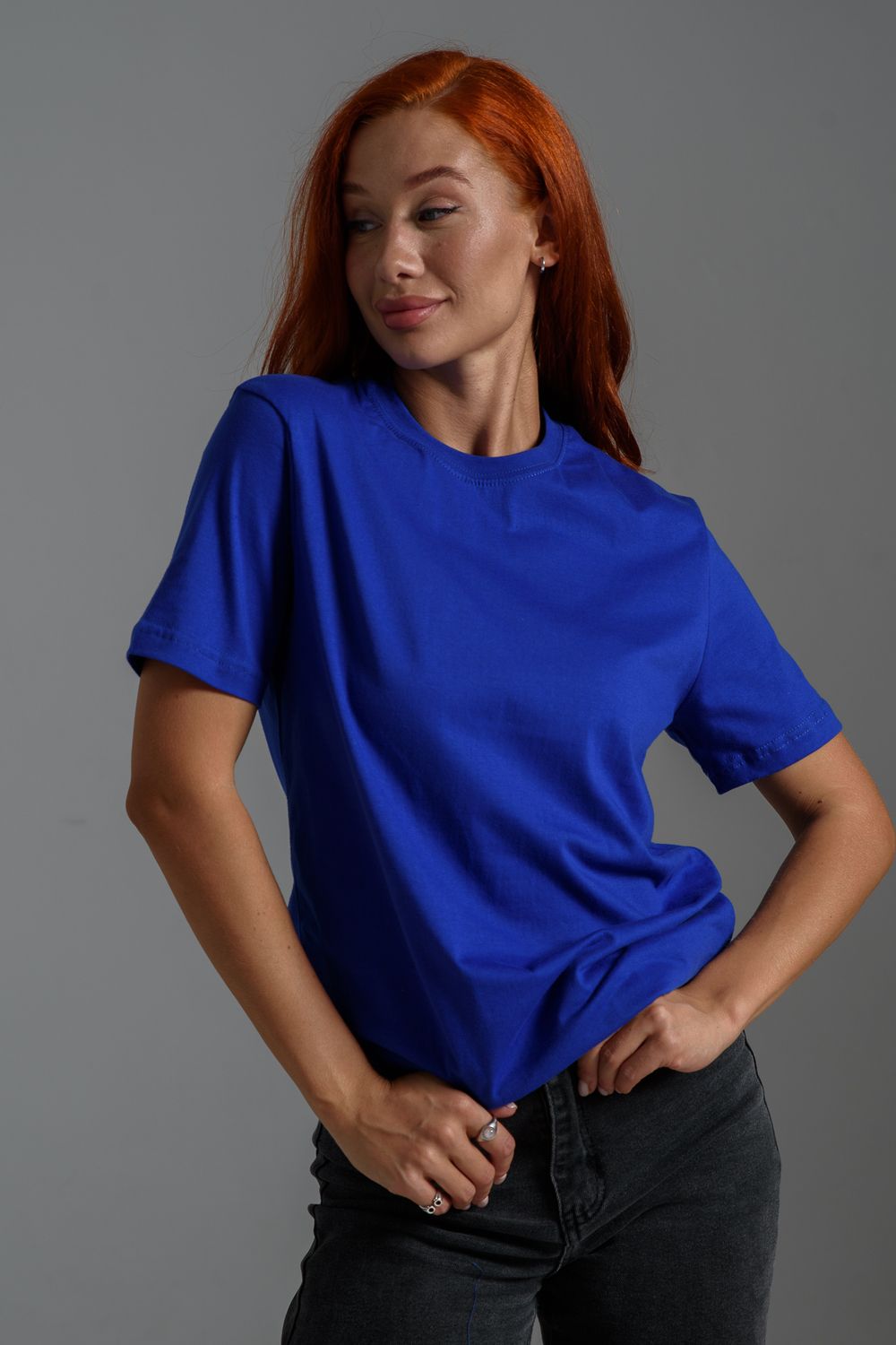 Футболка 8471/2 унисекс - синий