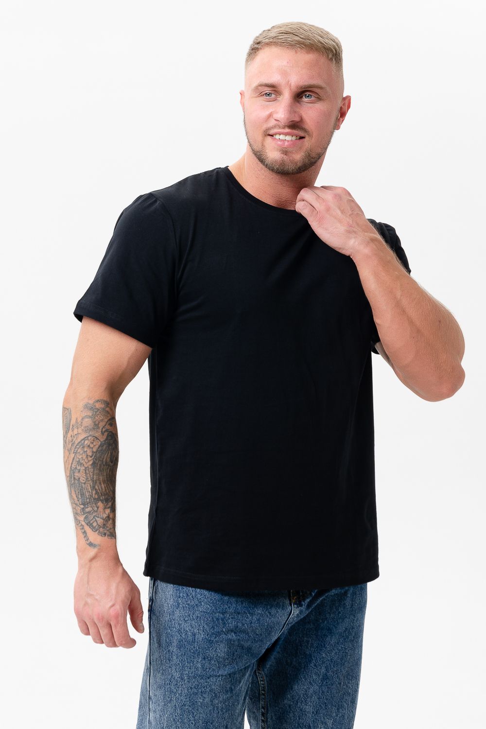 Футболка 8471/2 унисекс - черный