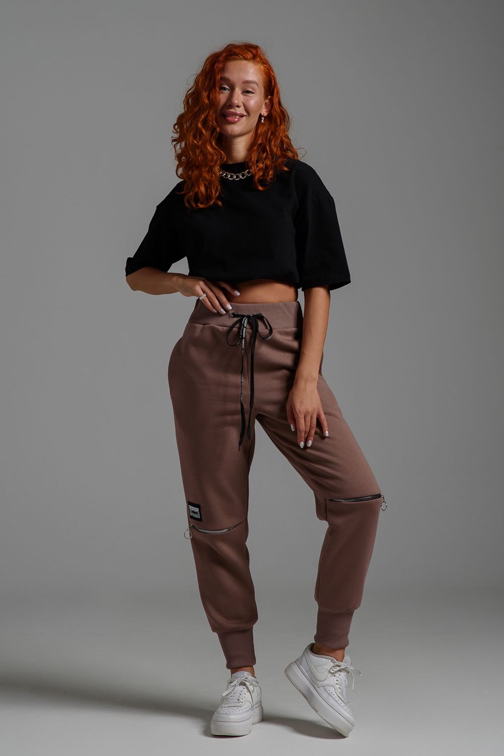 Брюки женские  67122 - кофе