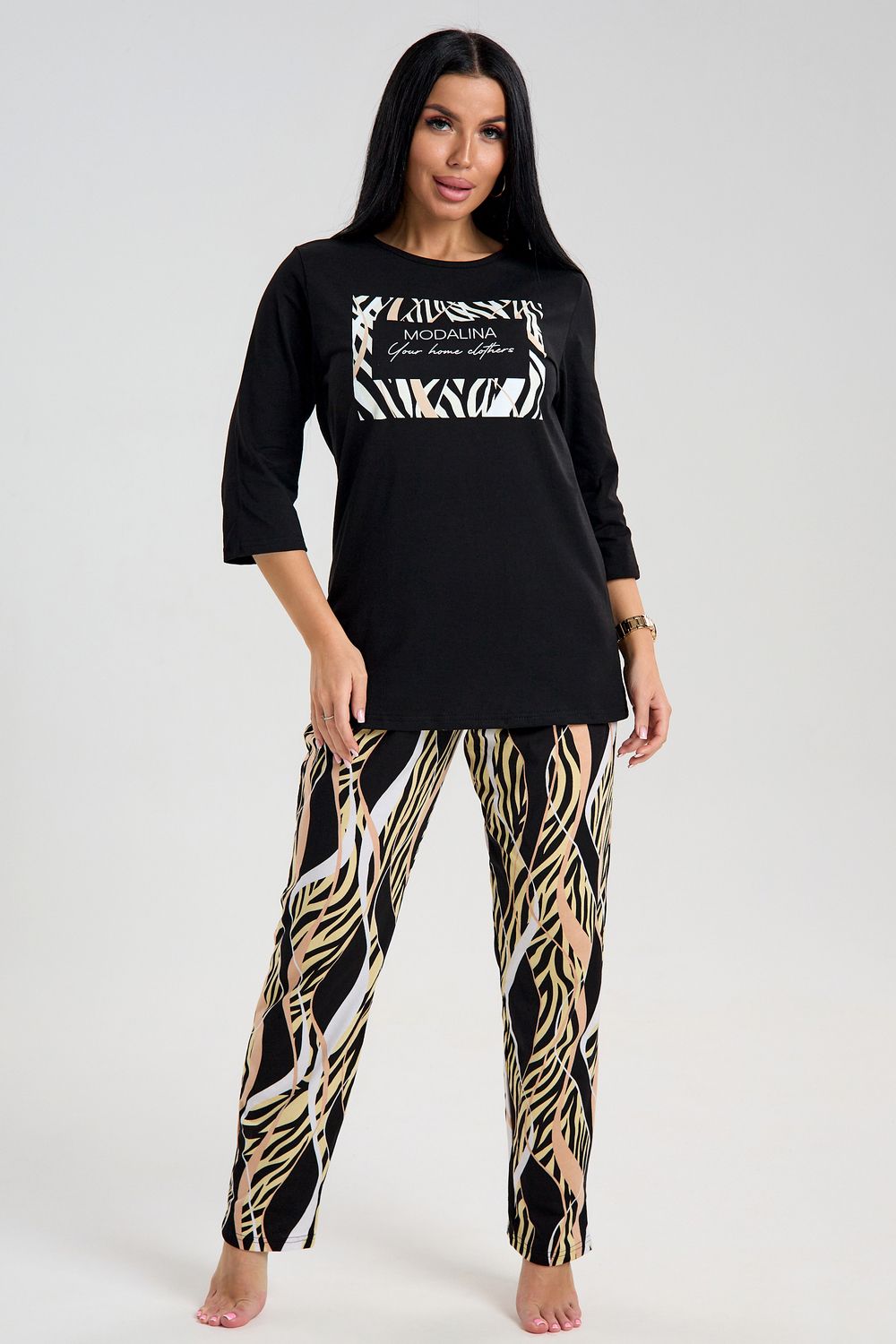 Пижама женская 46674 - черный