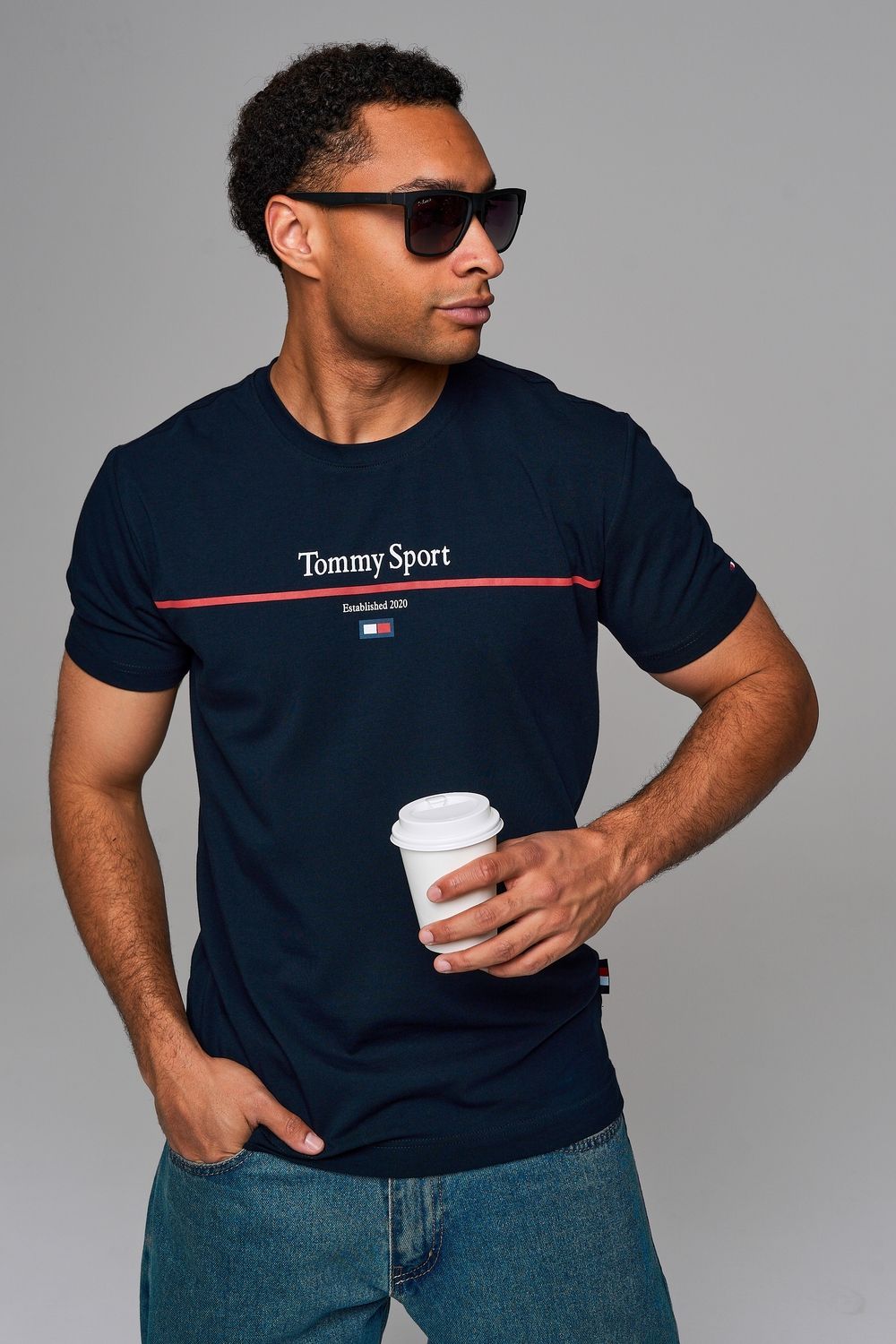 Футболка 63176 - темно-синий