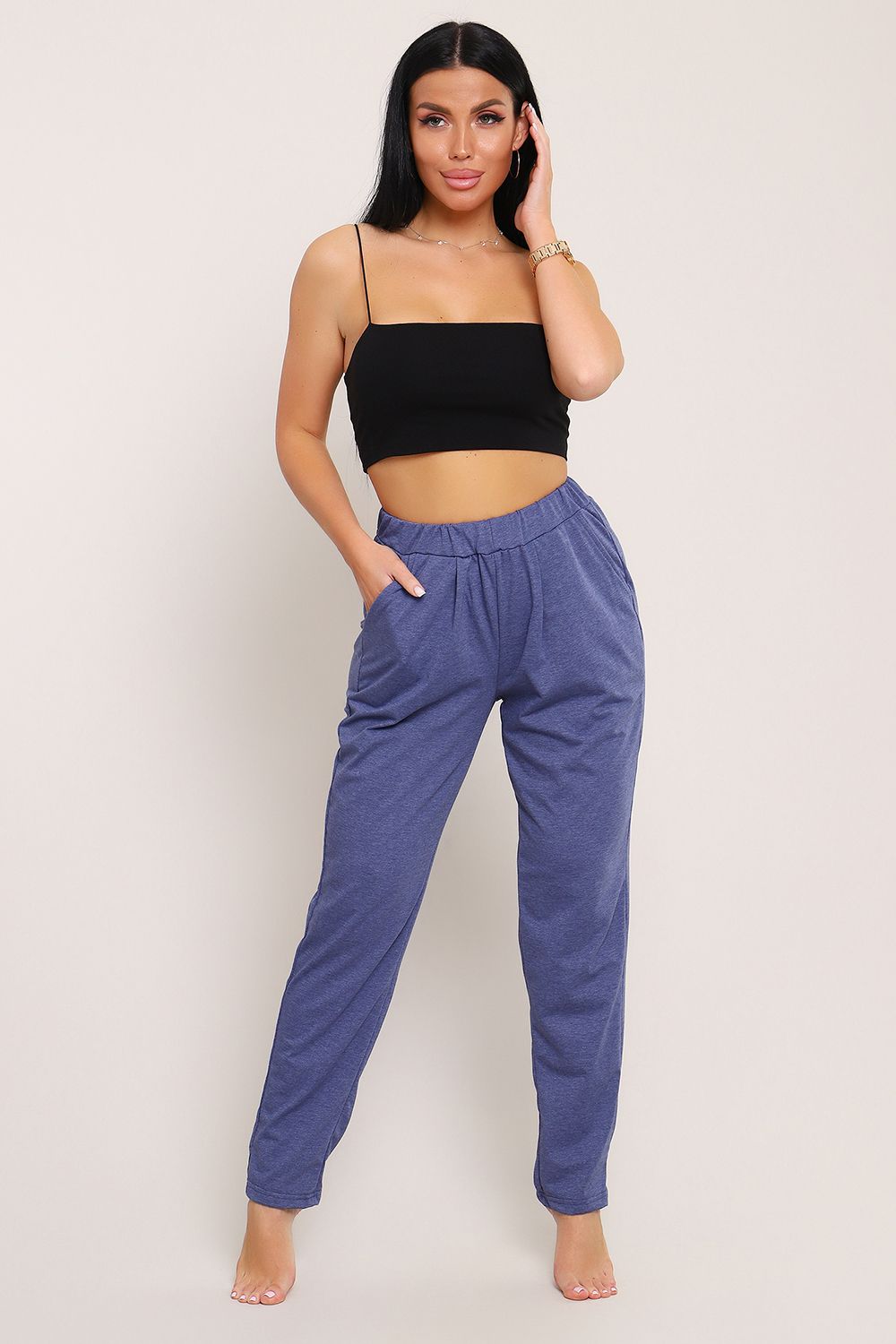 Брюки 80042 - индиго