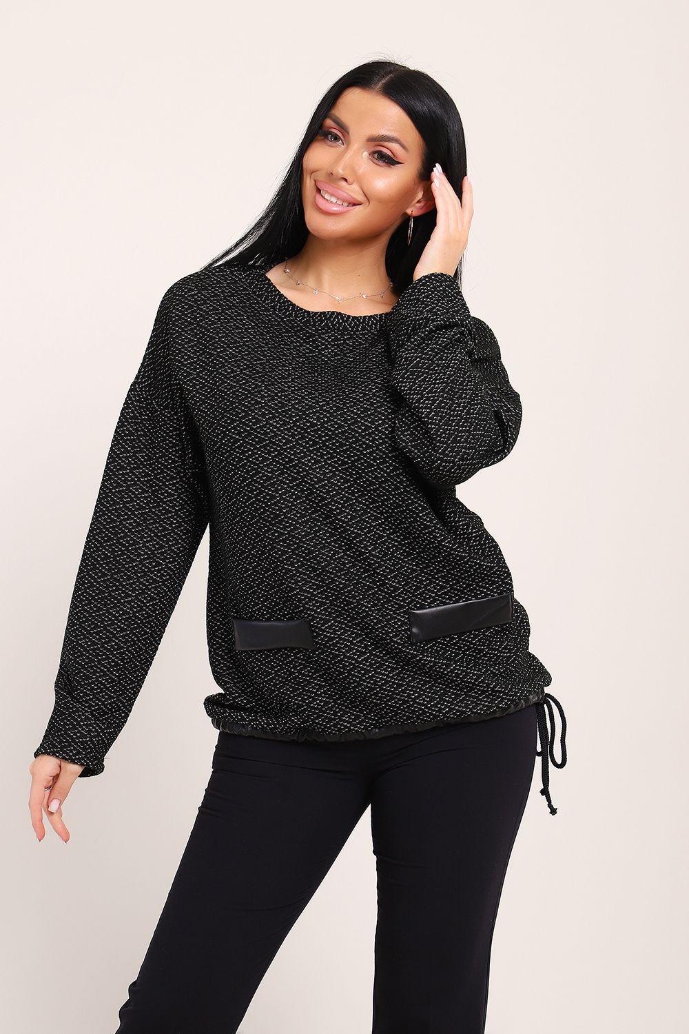 Джемпер женский 82082 - черный