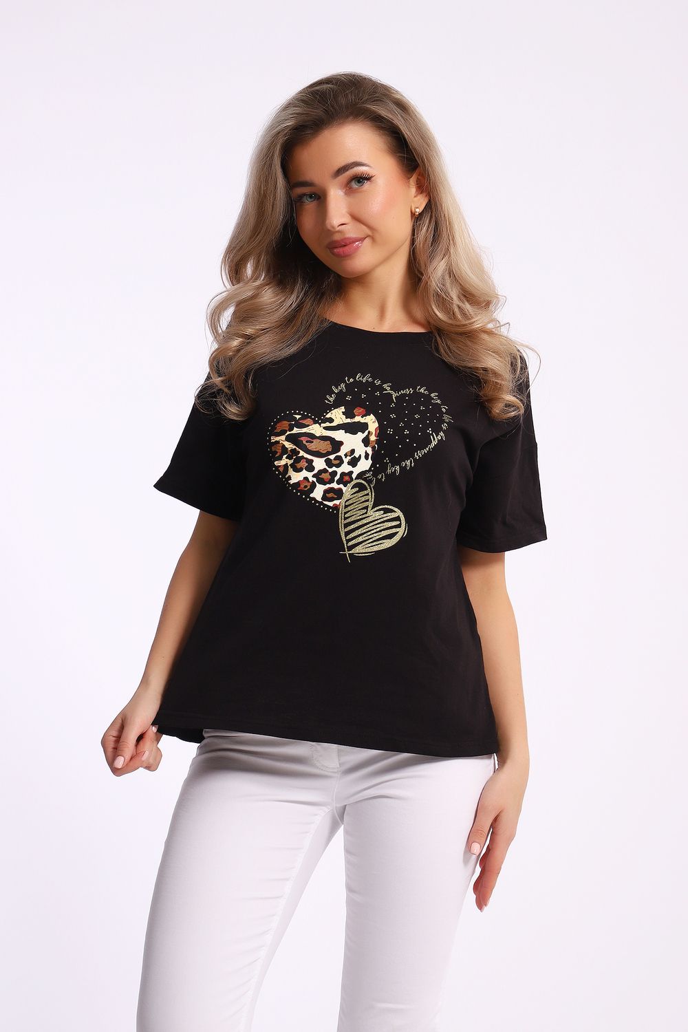 Футболка 88107 - черный