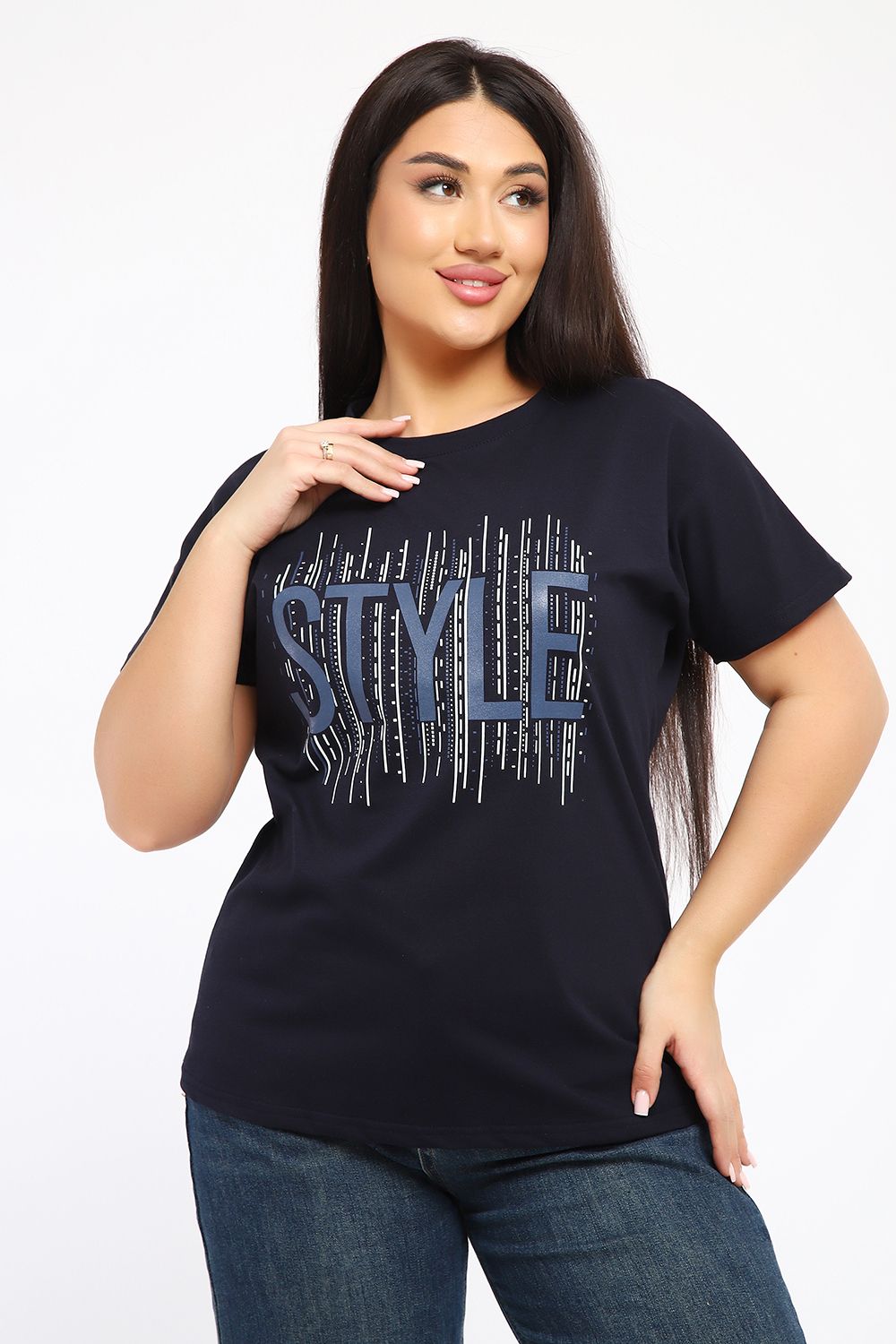 футболка 105/1 - темно-синий