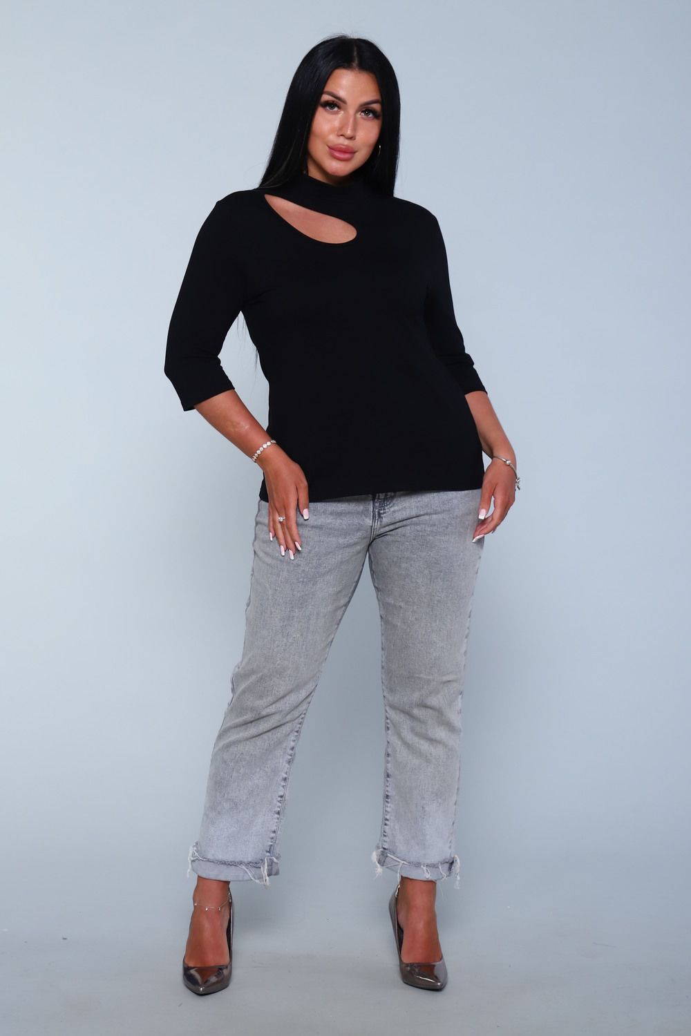 Водолазка В-147 - черный